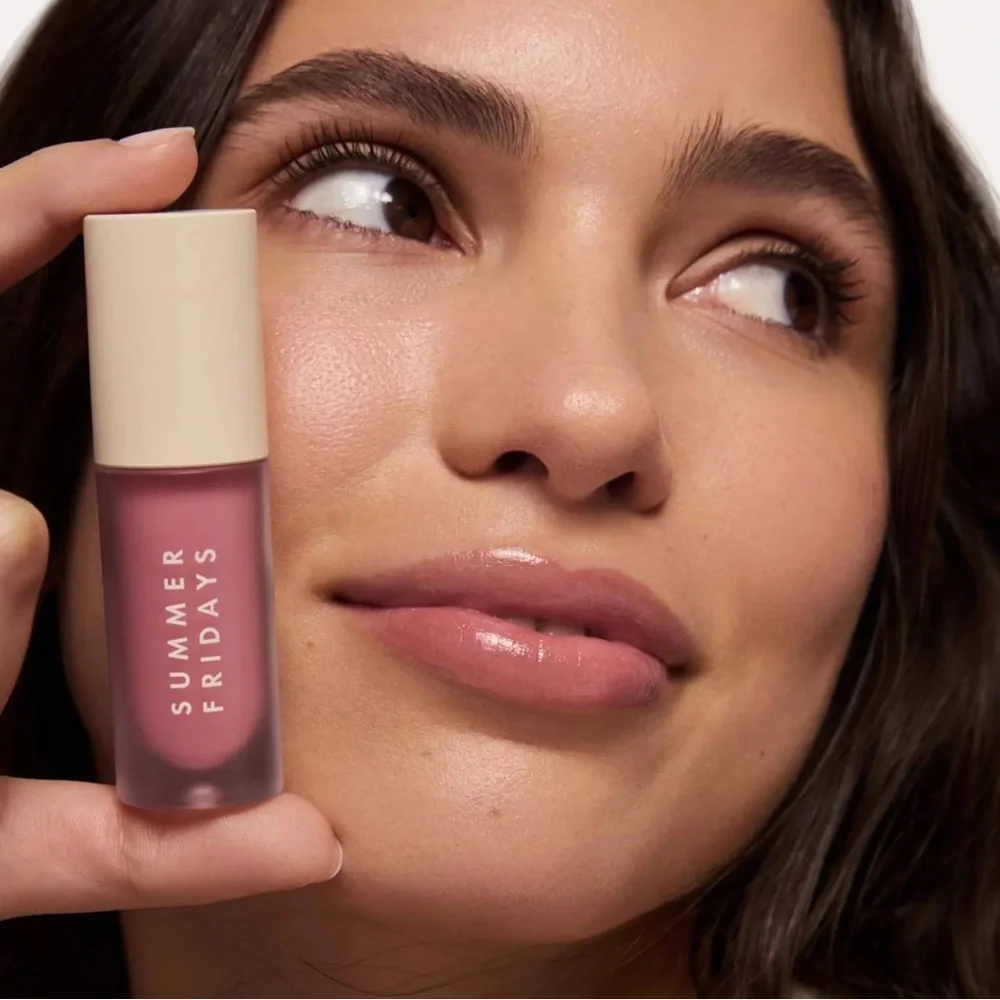 *NEW* Summer Fridays ‘Rose Bud’ Dream Lip Oil for Moisturizing Sheer Coverage - Picture 7 of 14